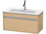 Duravit Ketho Waschtischunterbau wandhängend Natur Eiche Matt 800x385x410 mm - KT642303030 KT642303030