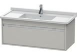 Duravit Ketho Waschtischunterbau wandhängend Betongrau Matt 1000x455x410 mm - KT666500707 KT666500707