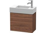 Duravit L-Cube Waschtischunterbau wandhängend Nussbaum dunkel Matt 480x240x400 mm - LC6246R2121 LC6246R2121