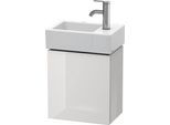 Duravit L-Cube Waschtischunterbau wandhängend Weiß Hochglanz 364x241x400 mm - LC6293R2222 LC6293R2222