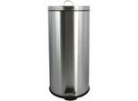 Spirella Abfalleimer , Silberfarben, Schwarz , Kunststoff , 30 l , 29.5x63.5x29.5 cm , Haushalt & Kleinelektro, Reinigung, Mülleimer & Abfallsammler