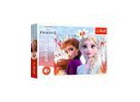 Trefl Puzzle - Frozen - The enchanted world of Anna and Elsa (60 pieces) Boden