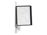 Durable Sichttafelwandhalter VARIO wall 5 Sichttafeln magnet (591401)