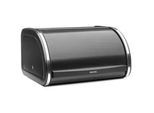 Brabantia Brotkasten , Schwarz , Metall , 31.6x17.3x26.2 cm , lebensmittelecht, nachhaltig , Küchenzubehör, Vorratsbehälter, Brotkästen