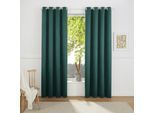 my home Gardine »SOLA«, (2 St.), Schal einfarbig, Verdunkelung, Überbreite. 1er/2er Set Gardinen