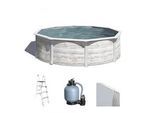 Gre Finlandia Rund Ø300 x 120 cm - Oberirdischer Stahlpool