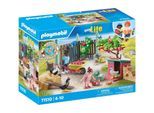 Playmobil® Spielbausteine »My Life Kleine Hühnerfarm im Tiny Haus Garten 71510«, (77 St.)