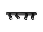 Lucide Led-Strahler , Schwarz , G , 9x12.5x60 cm , RoHS, Reach , LED-Leuchtmittel austauschbar, Farbtemperaturwechsler, kabellos, horizontal und vertikal aufstellbar , Lampen & Leuchten, Innenbeleuchtung, Spots & Strahler, Deckenspots