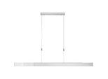 Neuhaus Pure Led-Hängeleuchte , Alufarben , Metall, Kunststoff , Uni , länglich , 5.5x200x200 cm , Farben fixierbar, mit Schalter, Farbtemperaturwechsler , Lampen & Leuchten, Innenbeleuchtung, Hängeleuchten, Pendelleuchten