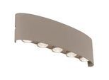 Xxxl Led-Wandleuchte , Sandfarben , Metall , rechteckig , 4.7x8x27 cm , Lampen & Leuchten, Leuchtenserien