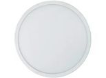 Xxxl Led-Paneel , Weiß , Kunststoff , 330 mm , rund , 2.5 cm , Ce , einfach zu transportieren , Lampen & Leuchten, LED Beleuchtung, LED-Paneele