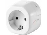 SATECHI Steckdose "Homekit Smart Outlet EU", weiß, B:6,06cm H:5,23cm T:5,23cm, Steckdosen