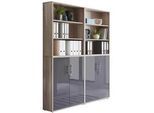 Aktenschrank Office Edition Sw Set 11 Sonoma Eiche/Anthrazit