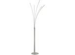 Xxxl Led-Stehleuchte , Chromfarben , Metall, Kunststoff , 187 cm , 3 Helligkeitsstufen , Lampen & Leuchten, Innenbeleuchtung, Stehlampen