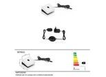 Livetastic Led-Klemmleuchte , Silberfarben , Kunststoff , F , Lampen & Leuchten, Innenbeleuchtung, Tischlampen, Klemmleuchten