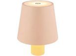 Globo Akku-Tischleuchte , Rosa , Kunststoff , 85 mm , rund , F , 13 cm , Ce , Touch (on/off) , Lampen & Leuchten, Innenbeleuchtung, Tischlampen, Akku-Tischlampen
