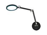 Xxxl Led-Wandleuchte , Schwarz , Metall , max45x12 cm , DIN EN ISO 9001 , drehbar, Farbwechsler, Touch-Schalter (on/off), schwenkbar , Lampen & Leuchten, Leuchtenserien