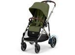 cybex Gold Kinderwagen , Waldgrün , 66x110x107.5 cm , Ce , Feststellbremse, Federung, Elektromotor, abnehmbarer Schutzbügel , Baby on Tour, Kinderwagen, Kombikinderwagen