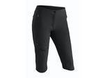 Maier Sports Outdoorhose »Inara slim Capri Vario«, Damen Wanderhose, elastische Funktionshose mit 4 Taschen, Slim Fit