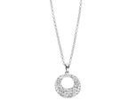 Kette mit Anhänger LADY, silber (silber 925), Halsketten, Damen, 1,5, Silber 925 (Sterlingsilber), L: 1,5