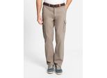 Cargohose CATAMARAN, Herren, Gr. 24, Normalgrößen, beige (sesam), 98% Baumwolle, 2% Elasthan, unifarben, Hosen Cargohose