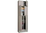 Mehrzweckschrank Lona XXL Grau ca. 70x240x39 cm