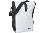 Gepäckträgertasche FISCHER FAHRRAD, grau, Taschen, B/H/T: 44cm x 40cm x 3,5cm, Polyester, Tarpaulin, Gepäckträgertasche, B:44cm H:40cm T:3,5cm