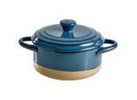 Homeware Profession. Auflaufform , Blau, Braun , Keramik , 0.37 l , rund , 5.5 cm , Lfgb , backofengeeignet, mikrowellengeeignet,backofengeeignet , Kochgeschirr, Auflaufformen