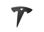 Spigen Tesla Front Emblem Logo Full Cover carbon - Tesla Model 3 2024