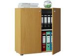 Aktenschrank Vandol Mini ca.70x74x39cm Buchefarben