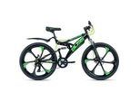KS Cycling Mountainbike , Grün, Schwarz , Metall , 180x100x70 cm , Freizeit & Co, Sport & Fitness, Fahrräder, Mountainbikes