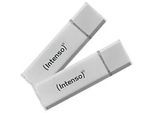 INTENSO USB-Stick 3531482 Silber 64 GB 2 Stück