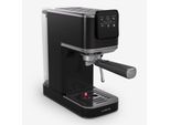 SteelPresso Slim Touch Espressomaschine Siebträger Touch-Display Schwarz