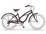 Cruiser MBM "Honolulu Woman, Mod. 125", schwarz, Fahrräder, Damen, 47cm, 26 Zoll (66,04cm), für Damen, Kettenschaltung