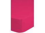 Mid.you Spannleintuch , Pink , Textil , 140x200 cm , Oeko-Tex® Standard 100 , Rundumgummi, bügelleicht, spielend leicht zu überziehen , Heimtextilien, Bettwäsche & Leintücher, Leintücher, Spannleintücher