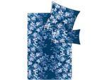 Estella Bettwäsche , Blau , Textil , Floral , 135x200 cm , pflegeleicht, atmungsaktiv, hautfreundlich, weiche und anschmiegsame Oberfläche , Heimtextilien, Bettwäsche & Leintücher, Bettwäsche, Satin-Bettwäsche
