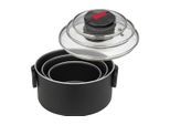 BALLARINI Kochtopf »Kochtopfset Bkeravis Click & Cook 6-tlg.«, Stahlblech
