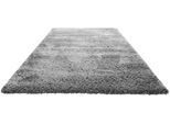 Hochflor-Teppich HOMIE LIVING "Matteo HL-0961", grau (grau, grau), B:200cm H:50mm L:290cm, Polyester, Teppiche, 100% recyceltem PET, Langflor, Shaggy, Wohnzimmer