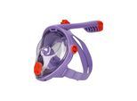 Taucherbrille REZO "Bullhead", lila, Sportbrillen, Damen, mit 180-Panorama-Design