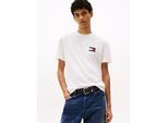 Tommy Jeans T-Shirt »TJM REG FLAG GRAPH BCKPRNT T EXT«, Mit Rundhalsausschnitt