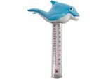 Poolschwimmthermometer Delphin