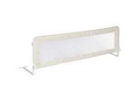 Bettschutzgitter in Beige ca. 135x40cm