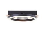 LED-Deckenleuchte Maureen Schwarz/Hellbraun max. 12 Watt Deckenlampe
