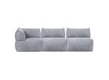 icon Sitzsack Tetra, modulares Ecksofa , Anthrazit , Kunststoff , 176x80x88 cm , Hergestellt in Deutschland , Wohnzimmer, Hocker, Sitzsäcke, XXL Sitzsäcke