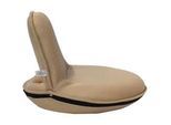 Mobili Rebecca Meditationstuhl Beige 20/52/44 cm , Textil , 20x44x52 cm , Wohnzimmer, Sessel, Relaxsessel