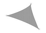 Sol Royal Sonnensegel SolVision HS9 500/500/700 cm dreieckig Grau Hdpe , Kunststoff , 500x500 cm , Sonnen- & Sichtschutz, Sonnensegel