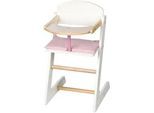 Roba Puppenhochstuhl Scarlett , Weiß , Holz , Herz/Romantik , 27.5x52x34 cm , Spielzeug, Kinderspielzeug, Puppen & Puppenzubehör, Puppenzubehör