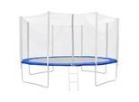 Jawinio Randabdeckung Trampolin 366 cm Blau , Kunststoff , 366x366 cm , Outdoor Spielzeug