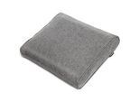 Beautissu Loungekissen Ilano Outdoor Sitz 70/70/8 cm Hellgrau , Textil , 70x8x70 cm , Wohntextilien, Kissen, Bodenkissen