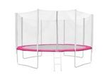 Jawinio Randabdeckung Trampolin 366 cm Pink , Kunststoff , 366x366 cm , Outdoor Spielzeug